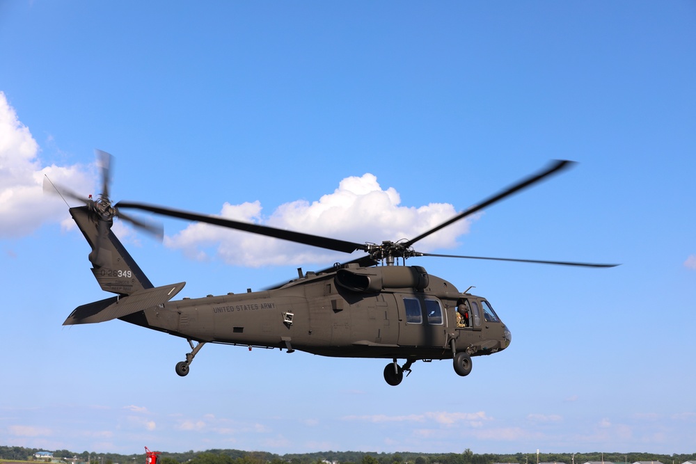 Helicopter operations in the Pennsylvania National Guard