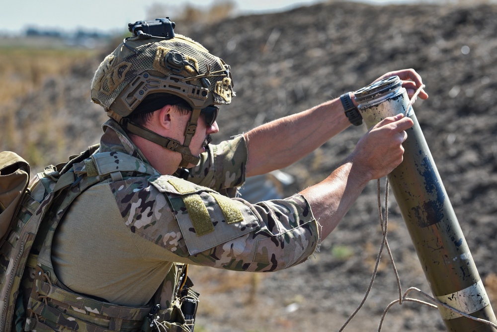 Precision and attention to detail; 92nd Explosive Ordinance Disposal in the field