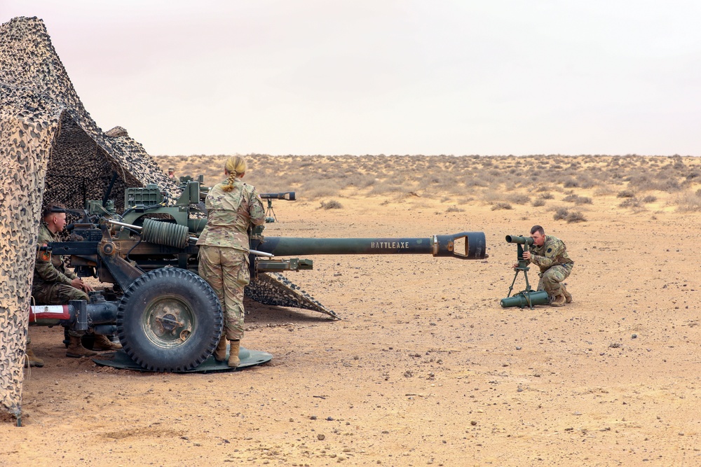 Charlie Battery's Annual Training in Tunisia, Africa