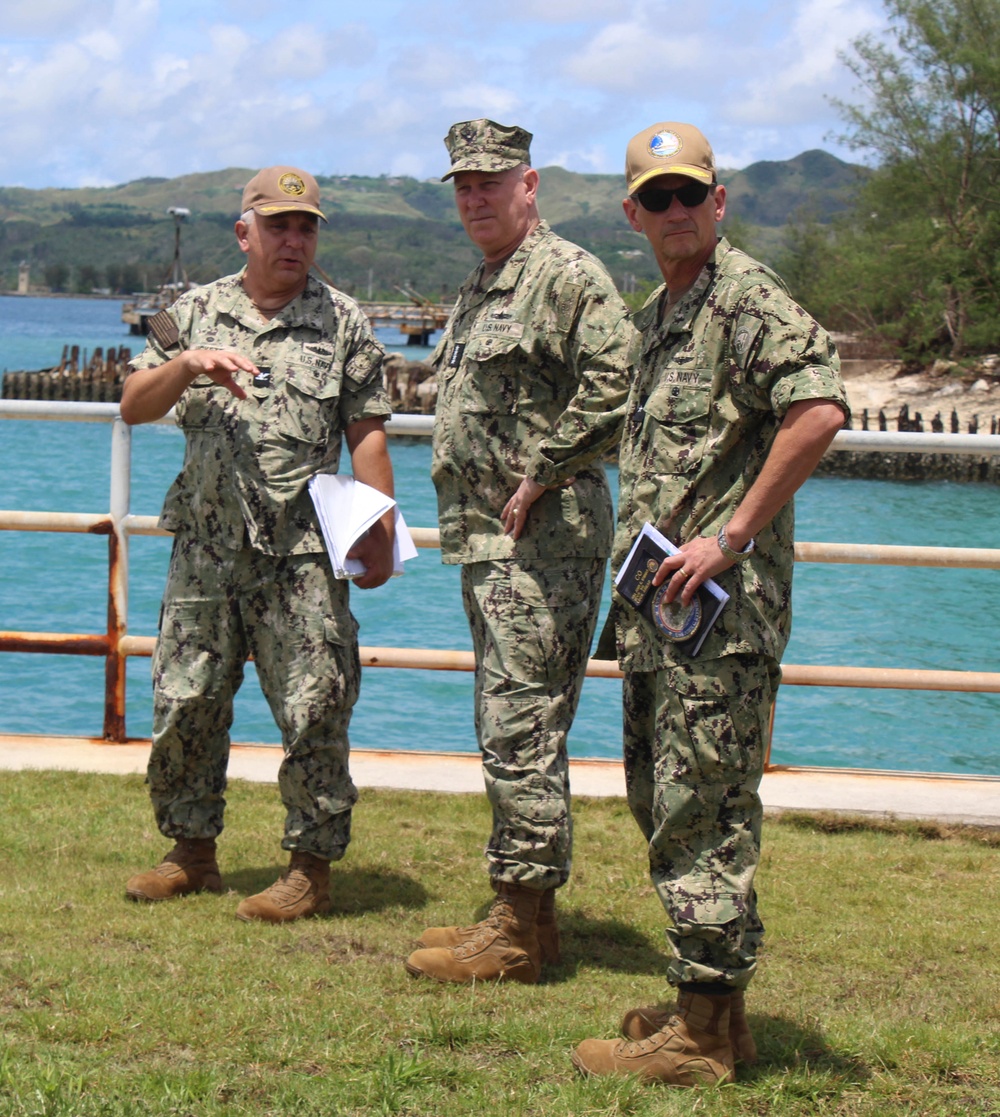 VCJCS Adm. Grady Visits Naval Base Guam