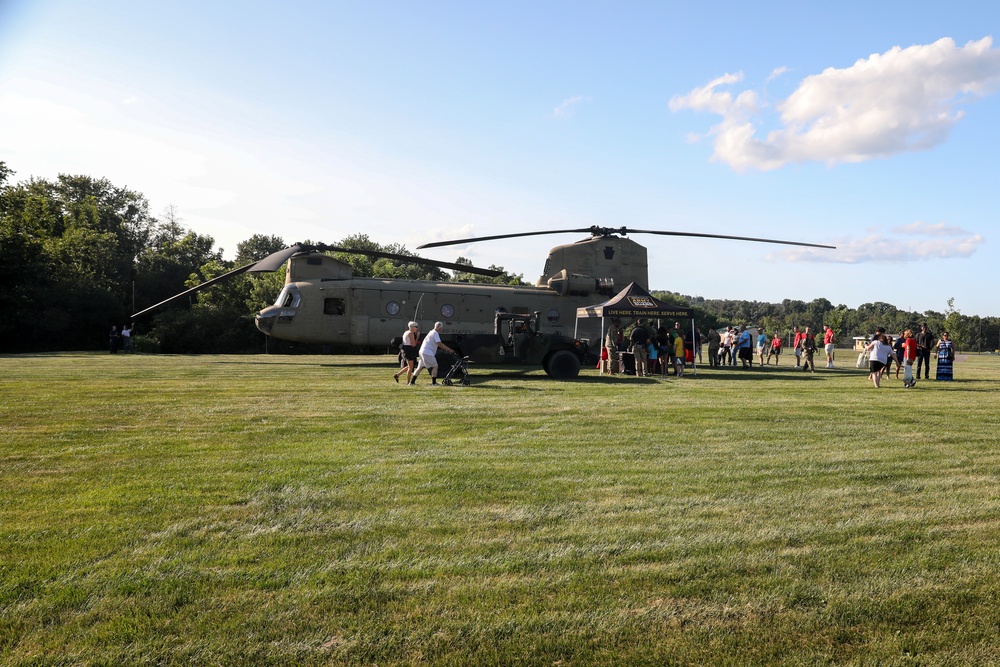 PA Guard Static Display during National Night Out