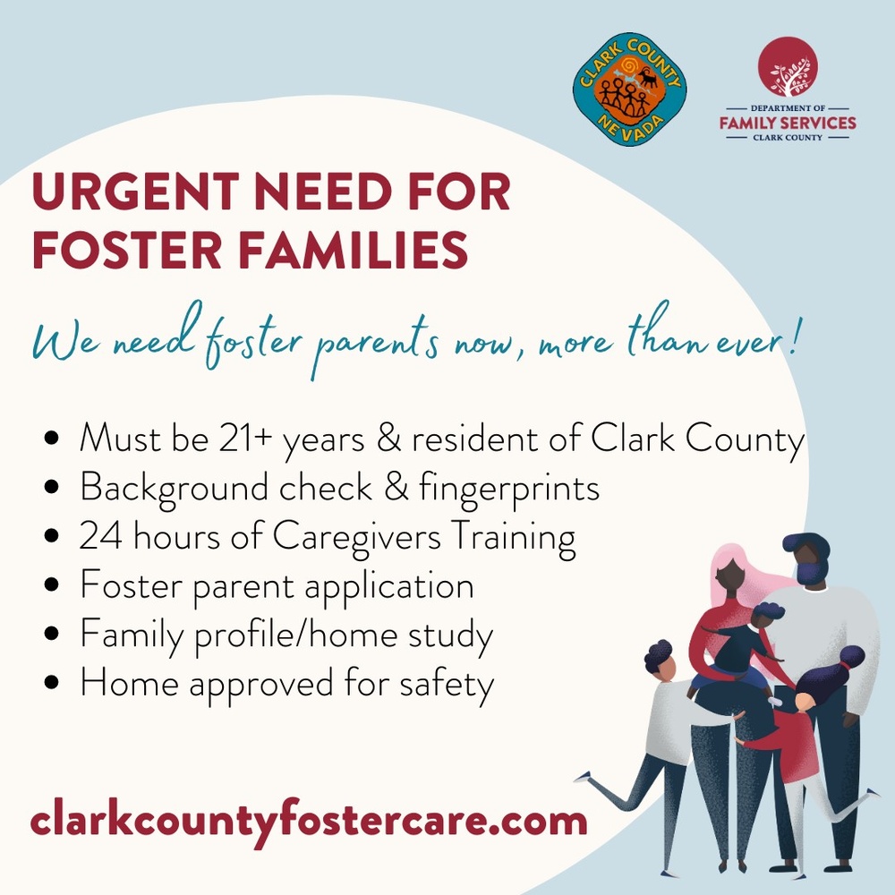 Nevada National Guard families, individuals sought to ease statewide foster care shortage