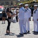 USS Barry Sailors visit Pike Place Market during Seattle Fleet Week