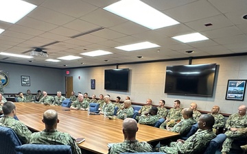 MCPON Honea Vists Naval Base Guam