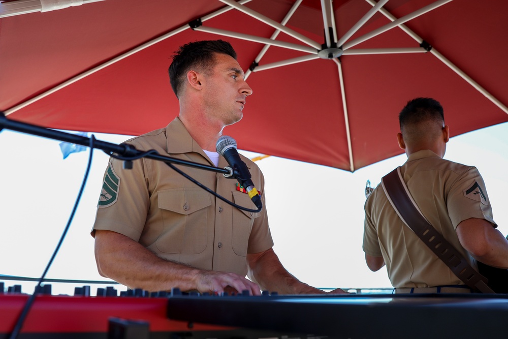 1st MARDIV Band Performs During Seattle Fleet Week