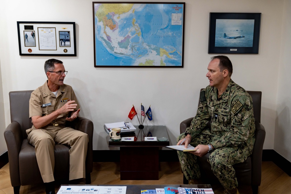 Judge Advocate General of the Navy Visits COMLOG WESTPAC
