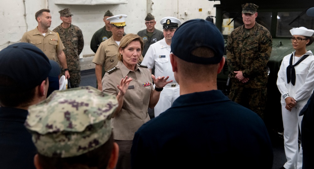 U.S. Southern Command visits USS New York
