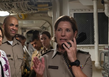 U.S. Southern Command visits USS New York