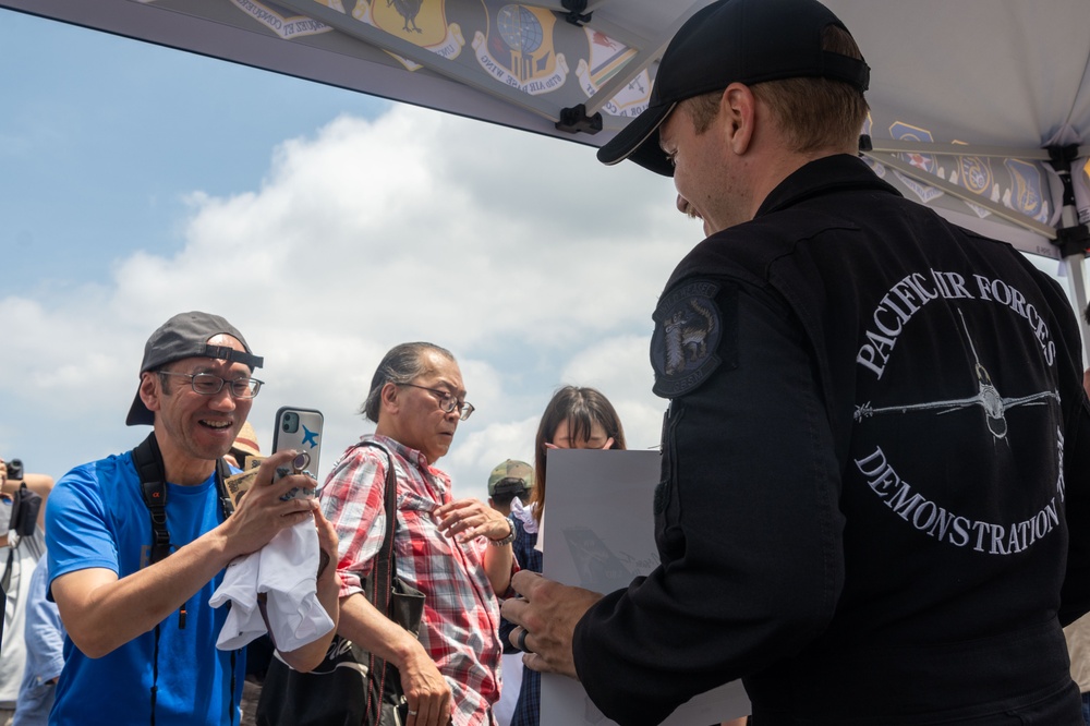 PACAF F-16 Demo Team participates in Yokota Friendship Festival 2023