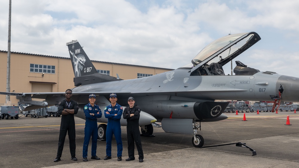 PACAF F-16 Demo Team participates in Yokota Friendship Festival 2023
