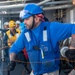 MACS Morin Heaves a Line During RAS with USNS Rappahannock (T-AO 204)