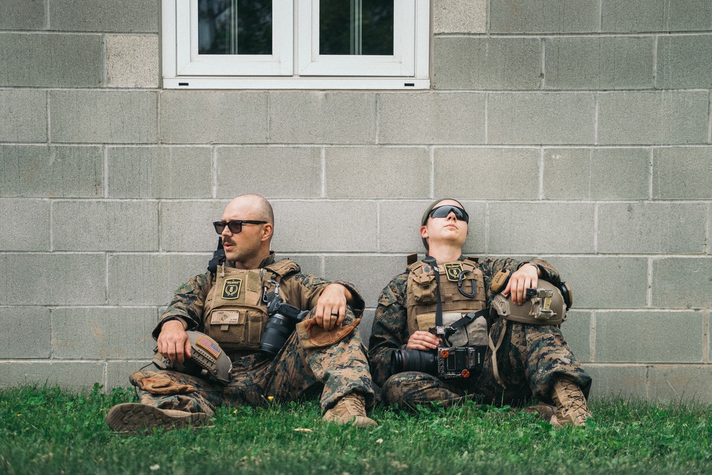 U.S. Marines Competes in the 10th Annual Spc. Hilda I. Clayton Best Combat Camera Competition