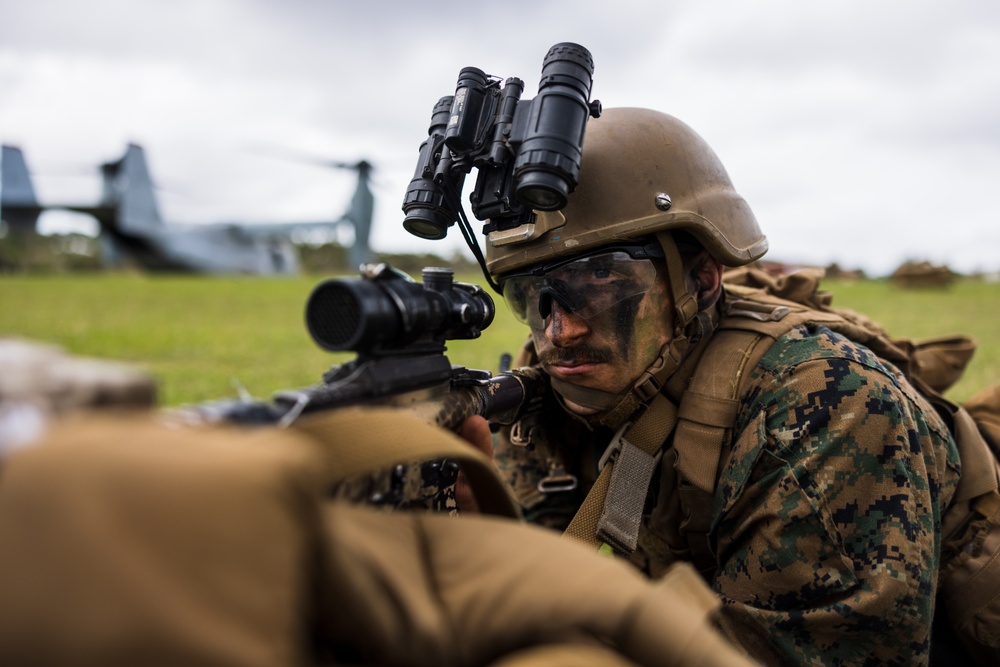 MRF-D secures Lakeside Airpark during Talisman Sabre 23