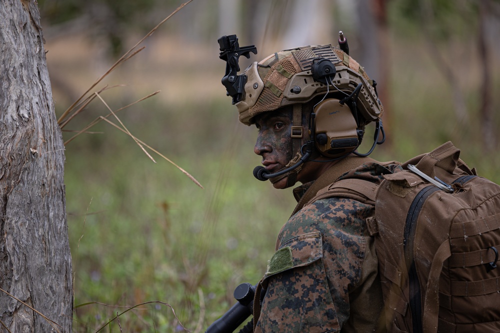 G Co. Conducts Amphibious Assault with the 1st ARDR during Talisman Sabre 23