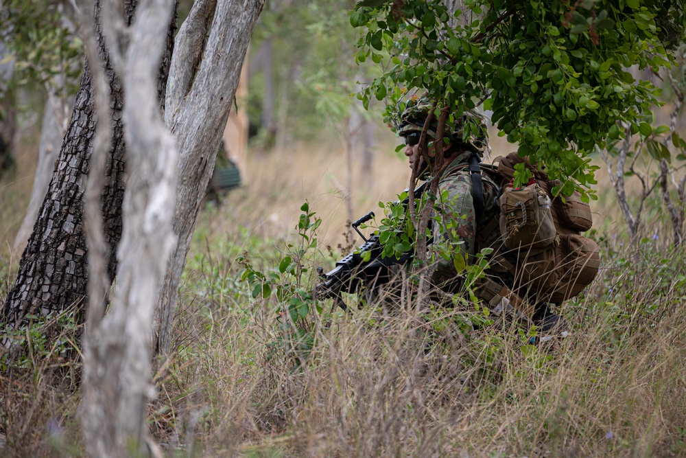 G Co. Conducts Amphibious Assault with the 1st ARDR during Talisman Sabre 23