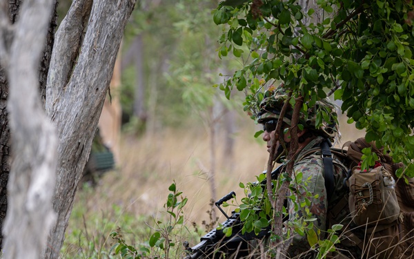 G Co. Conducts Amphibious Assault with the 1st ARDR during Talisman Sabre 23