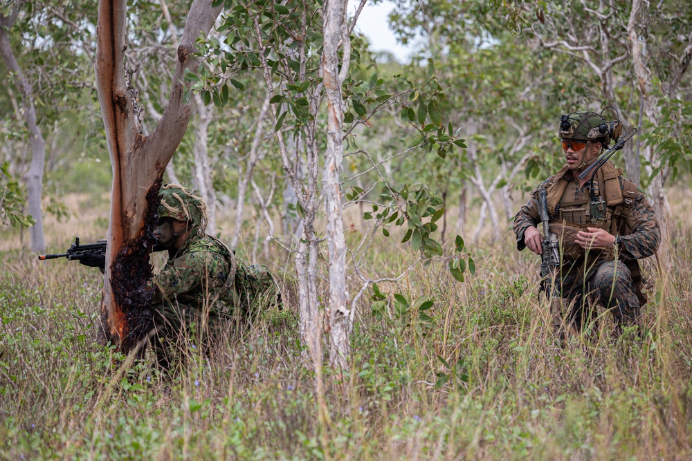 G Co. Conducts Amphibious Assault with the 1st ARDR during Talisman Sabre 23