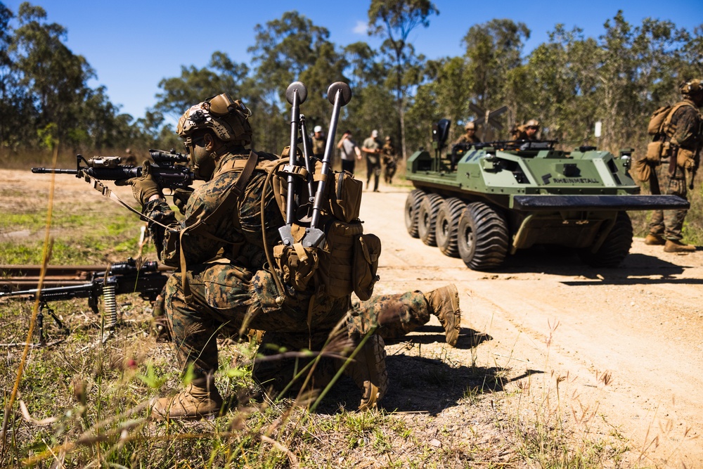 MRF-D patrols during Exercise Talisman Sabre 23