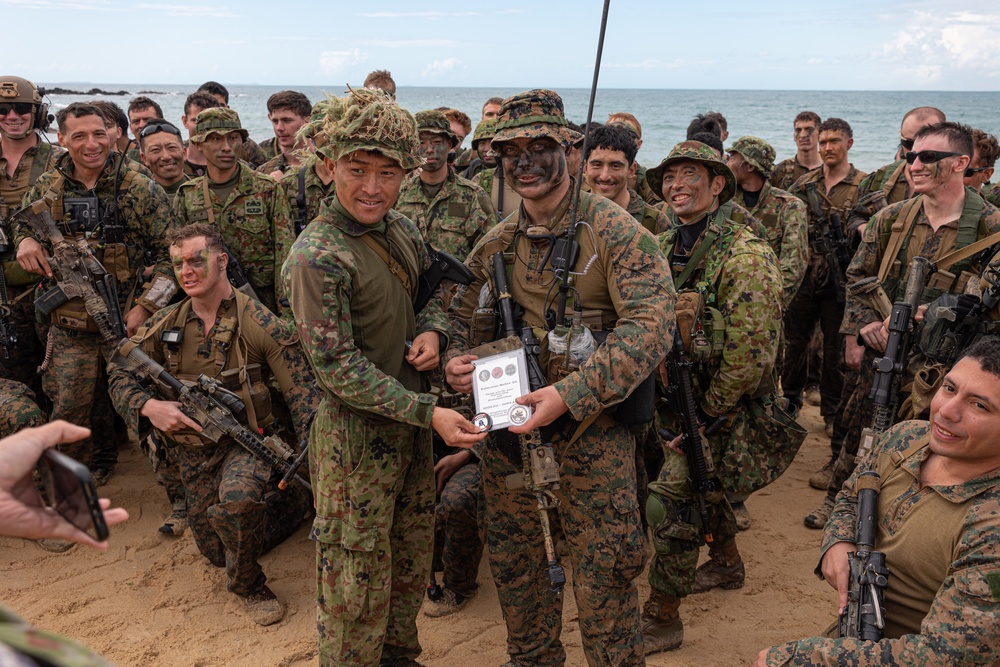 G Co. Conducts Amphibious Assault with the 1st ARDR during Talisman Sabre 23