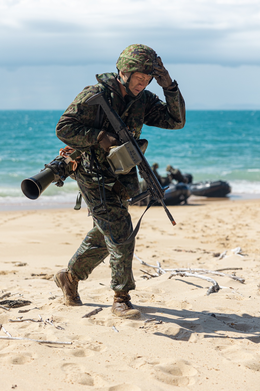 G Co. Conducts Amphibious Assault with the 1st ARDR during Talisman Sabre 23