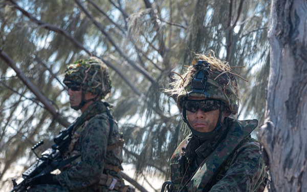 G Co. Conducts Amphibious Assault with the 1st ARDR during Talisman Sabre 23