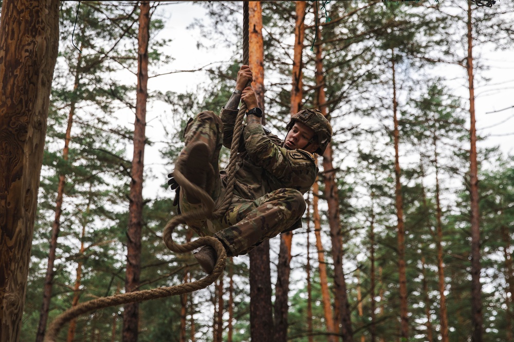 U.S. Army Europe and Africa Best Squad Competition at Grafenwoehr Training Area