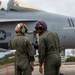 Topping Off; VMFA-115 conducts hot pit refueling at MCAS Futenma
