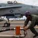 Topping Off; VMFA-115 conducts hot pit refueling at MCAS Futenma