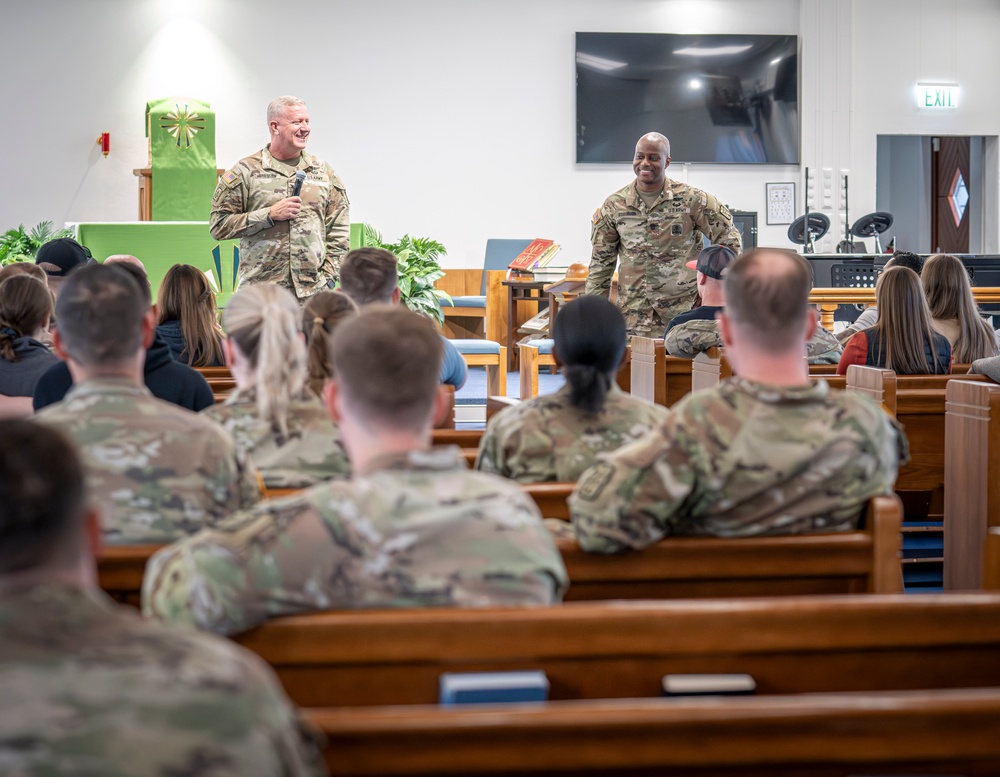 52nd Air Defense Artillery Brigade Town Hall Meeting for 5-4 ADA