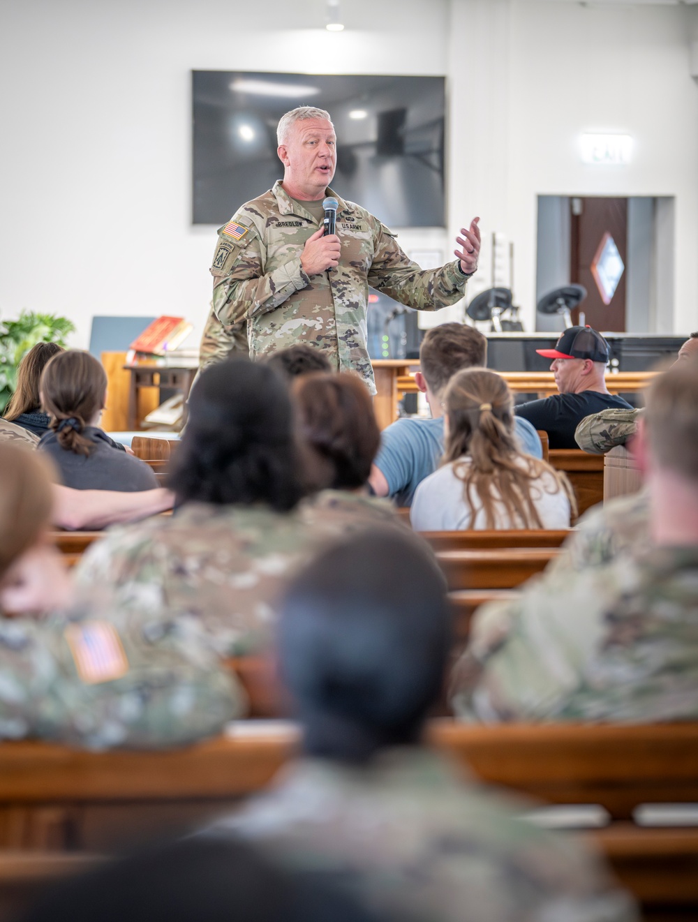 52nd Air Defense Artillery Brigade Town Hall Meeting for 5-4 ADA