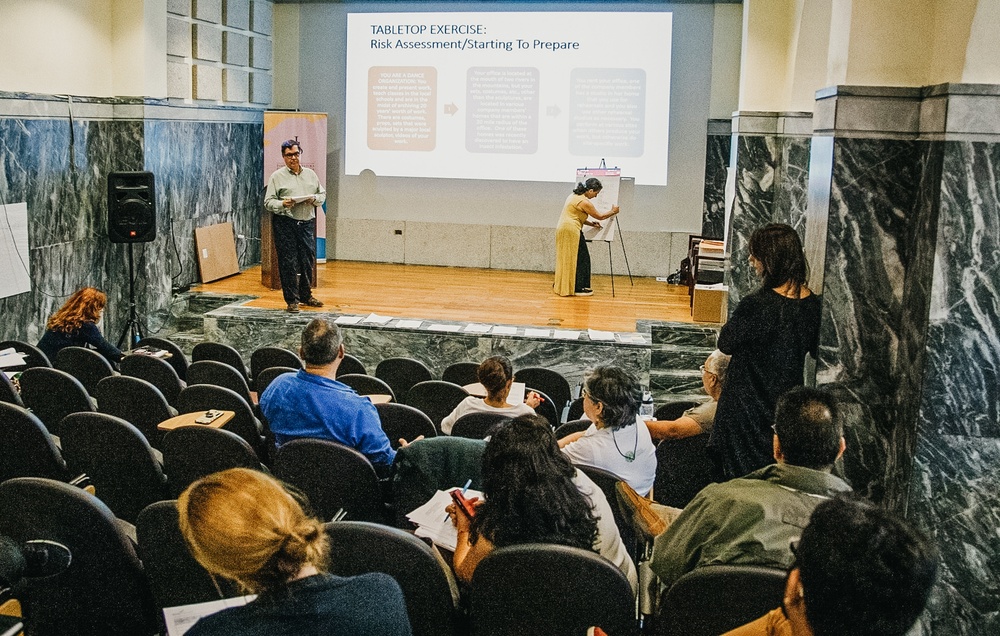 Art Conservation Workshops Strengthen Disaster Recovery Skills in Puerto Rico's Arts Community