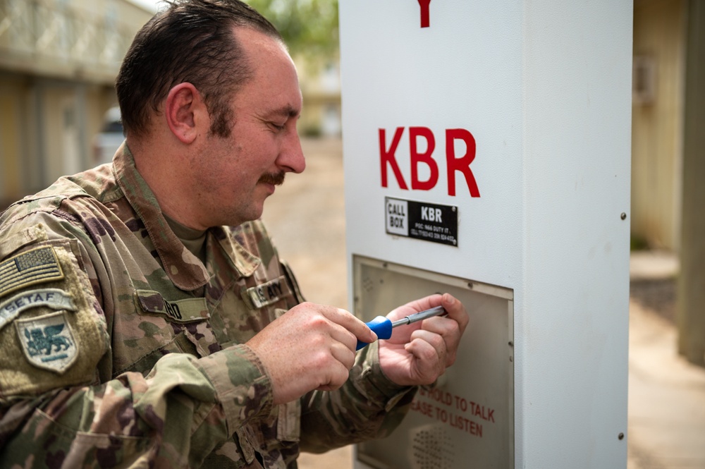 CLDJ's Communication Division Performs Maintenance