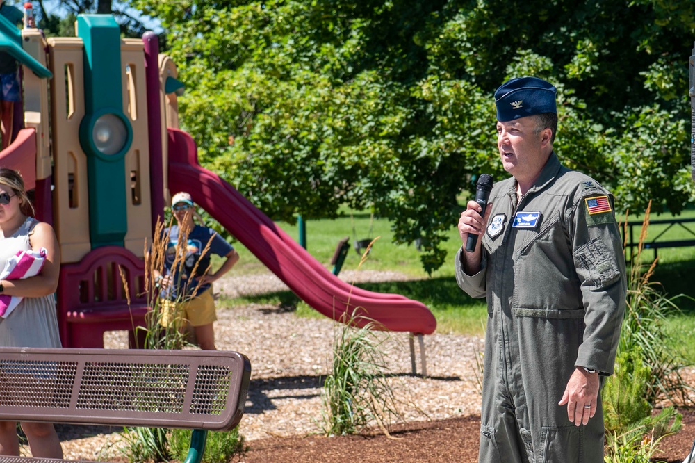 Fairchild Celebrates Splash Pad Grand Opening