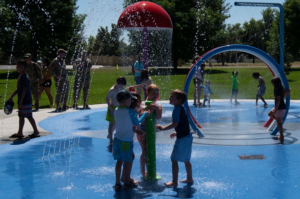 Fairchild Celebrates Splash Pad Grand Opening