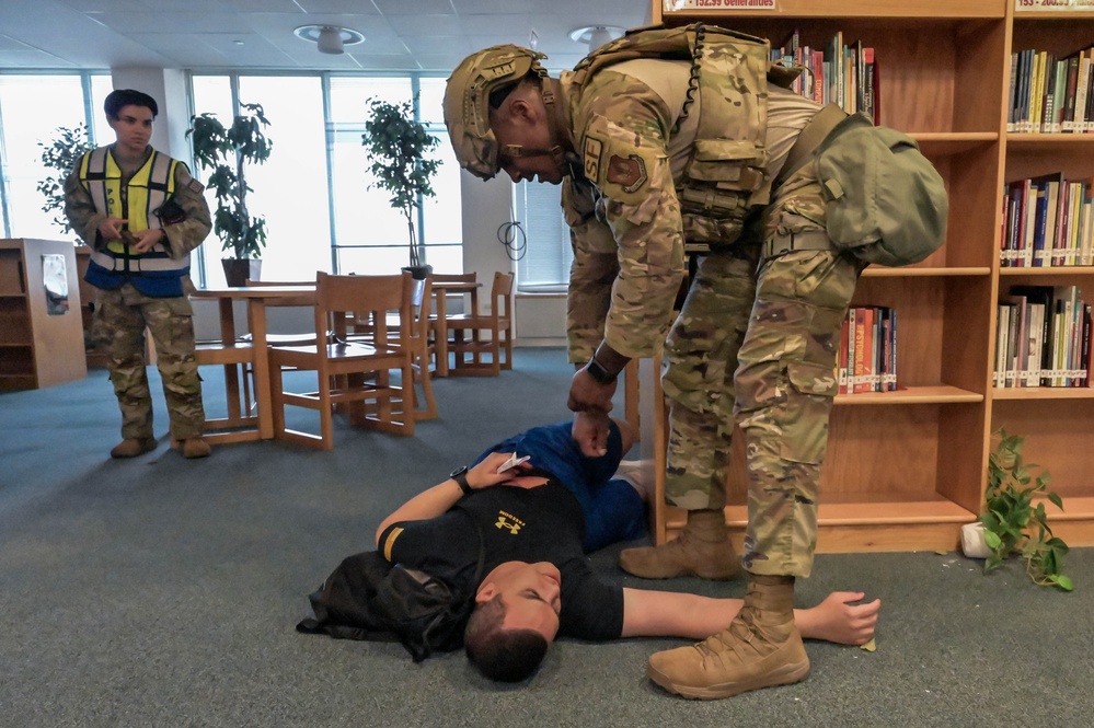 Aviano Active Shooter Exercise