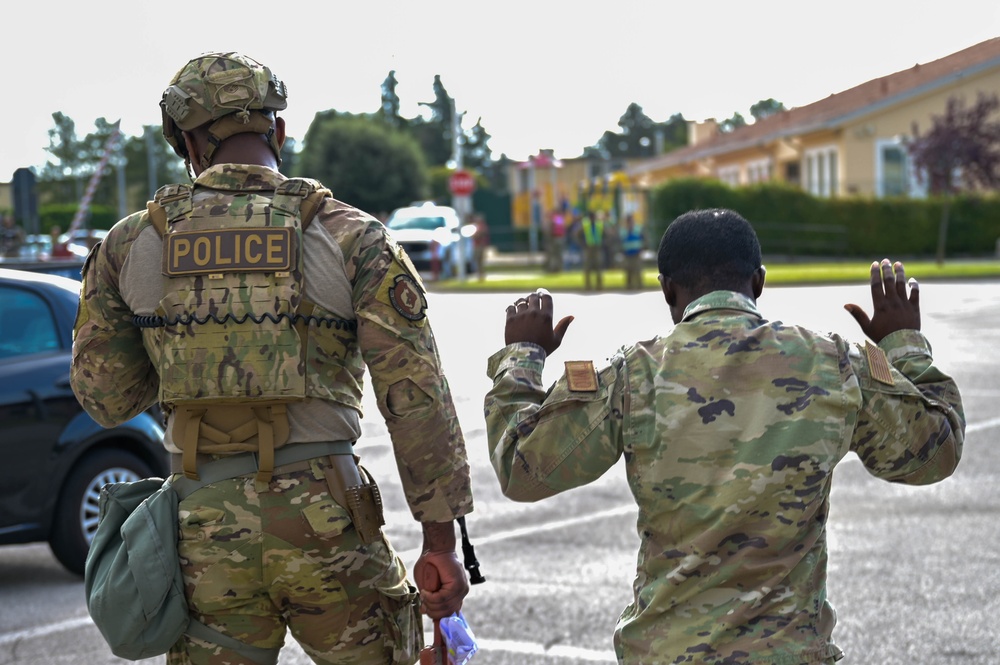 Aviano Active Shooter Exercise