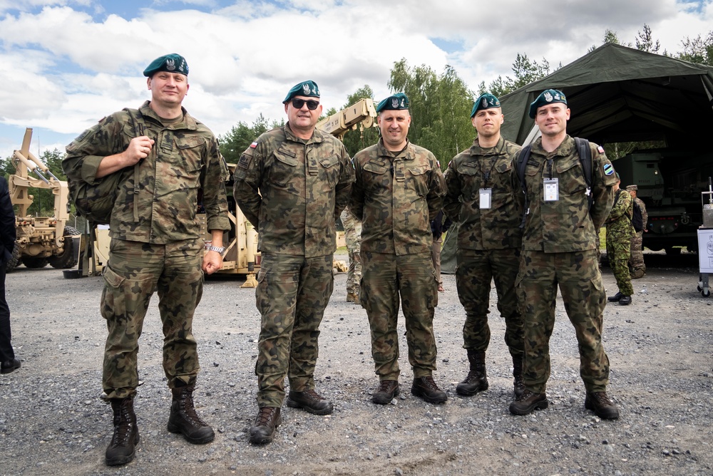 High Mobility Artillery Rocket System (HIMARS) Summit held on Grafenwöhr, Germany