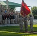 7th Marine Regiment conducts a change of command ceremony