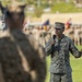 7th Marine Regiment conducts a change of command ceremony