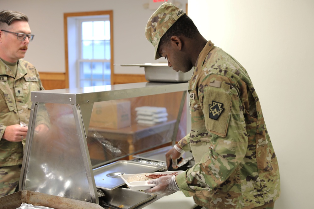 Serving meals to those who serve