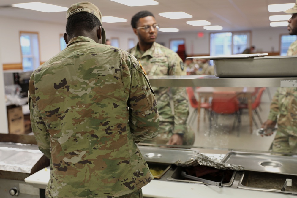 Serving meals to those who serve