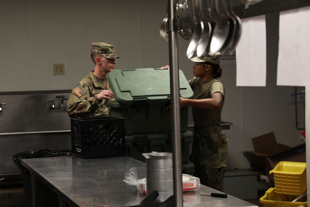 Serving meals to those who serve