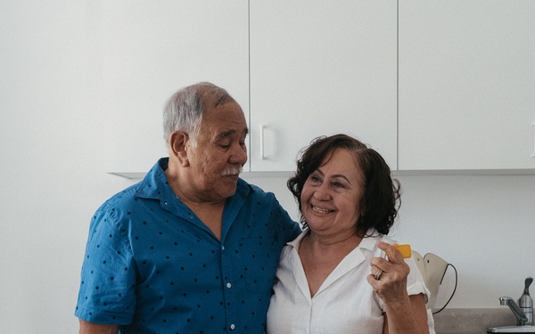 FEMA's Permanent Housing Construction Program Delivers Keys to Restored Residence in Island Community