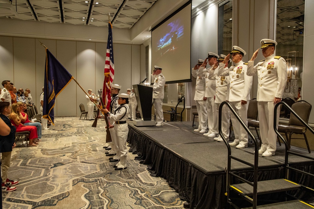 USS Arlington change of command