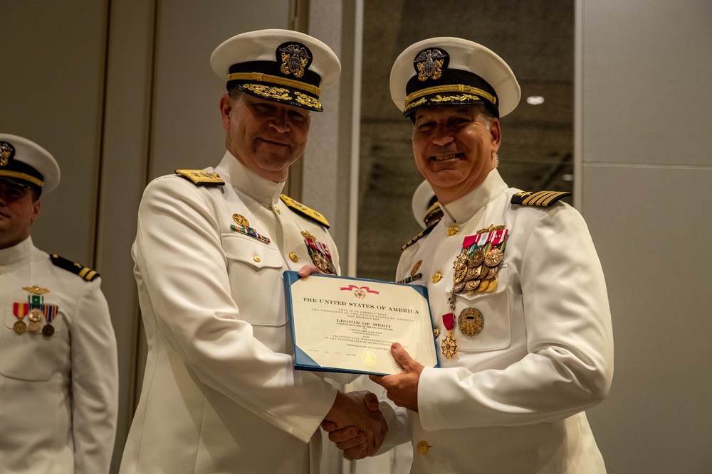 USS Arlington change of command