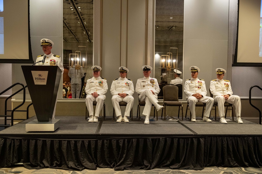 USS Arlington change of command