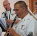 Withycombe Winds performs during the &quot;Summer Night Music Concert&quot;