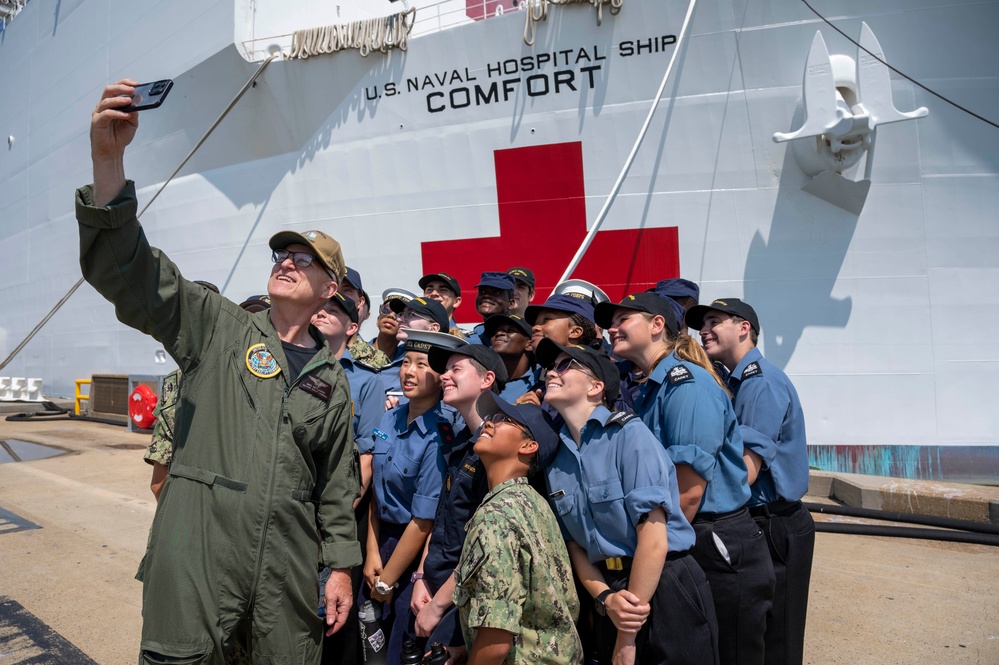 Military Sealift Command Hosts U.S., International Naval Sea Cadets