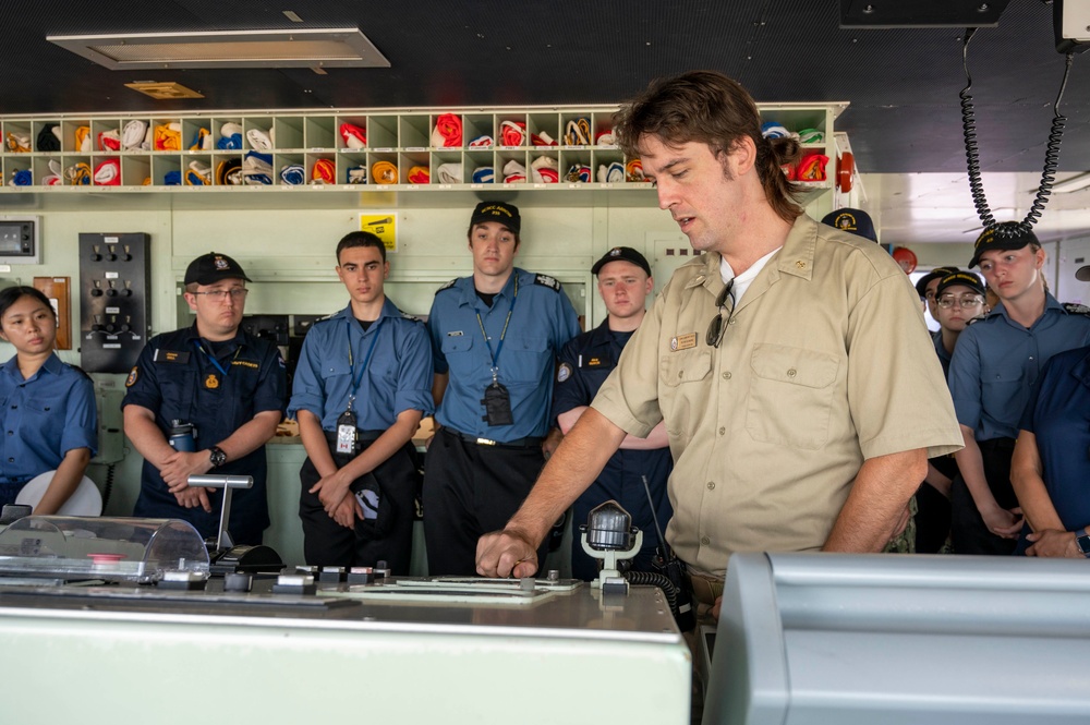 Military Sealift Command Hosts U.S., International Naval Sea Cadets