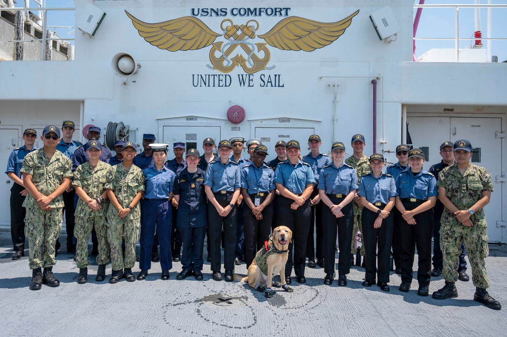 Military Sealift Command Hosts U.S., International Naval Sea Cadets